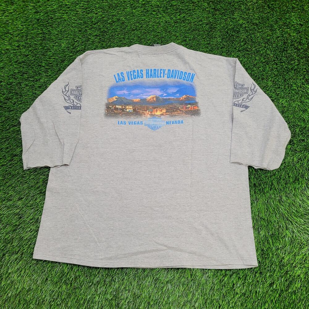 Vintage 2004 Harley-Davidson Shirt Womens XL 23x27 Las-Vegas